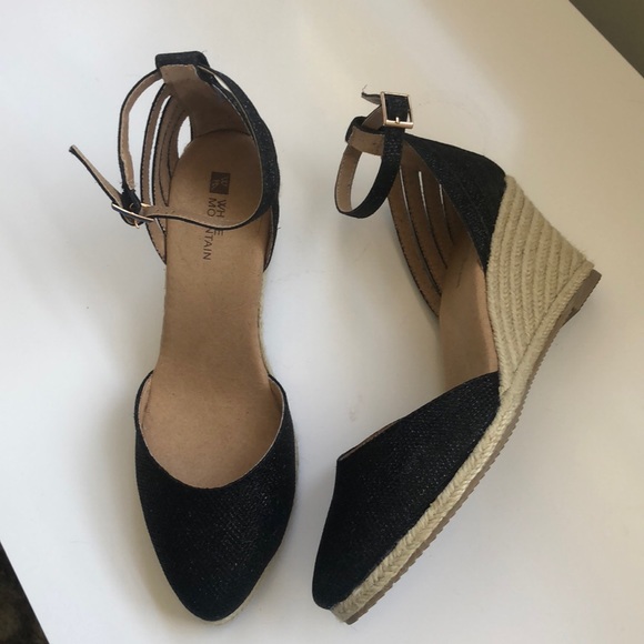white mountain cisco espadrille wedges